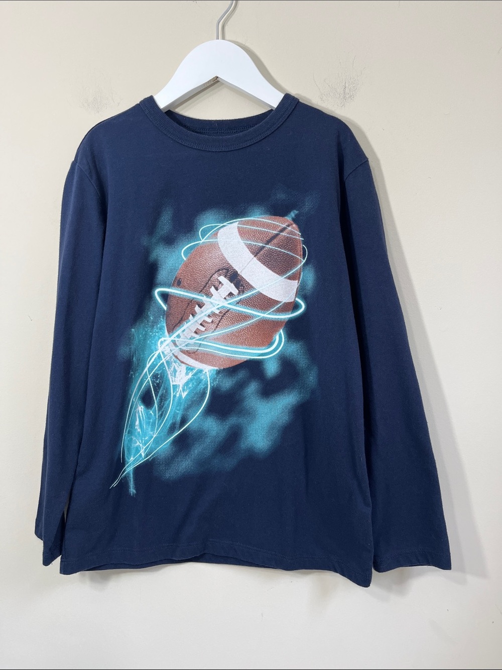 PLACE Little Boy's Long Sleeve Graphic Shirt Size M (7/8)